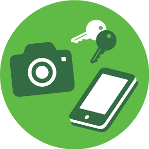 手荷物について Belongings