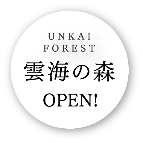 雲海の森 OPEN!